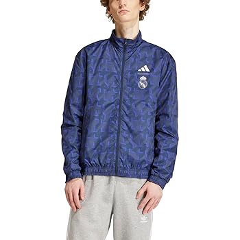 adidas Real Madrid ナイロンジャケット M adidas Real Madrid Originals Track Top Woven Jacket Asia-Fit
